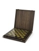 Silver-Plated Greek-Themed Chess Set by Hazorfim